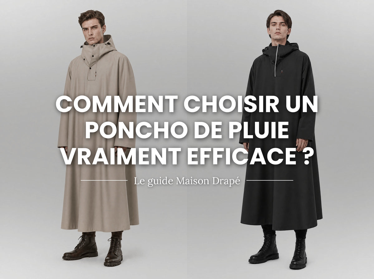 Comment choisir un poncho de pluie vraiment efficace ?