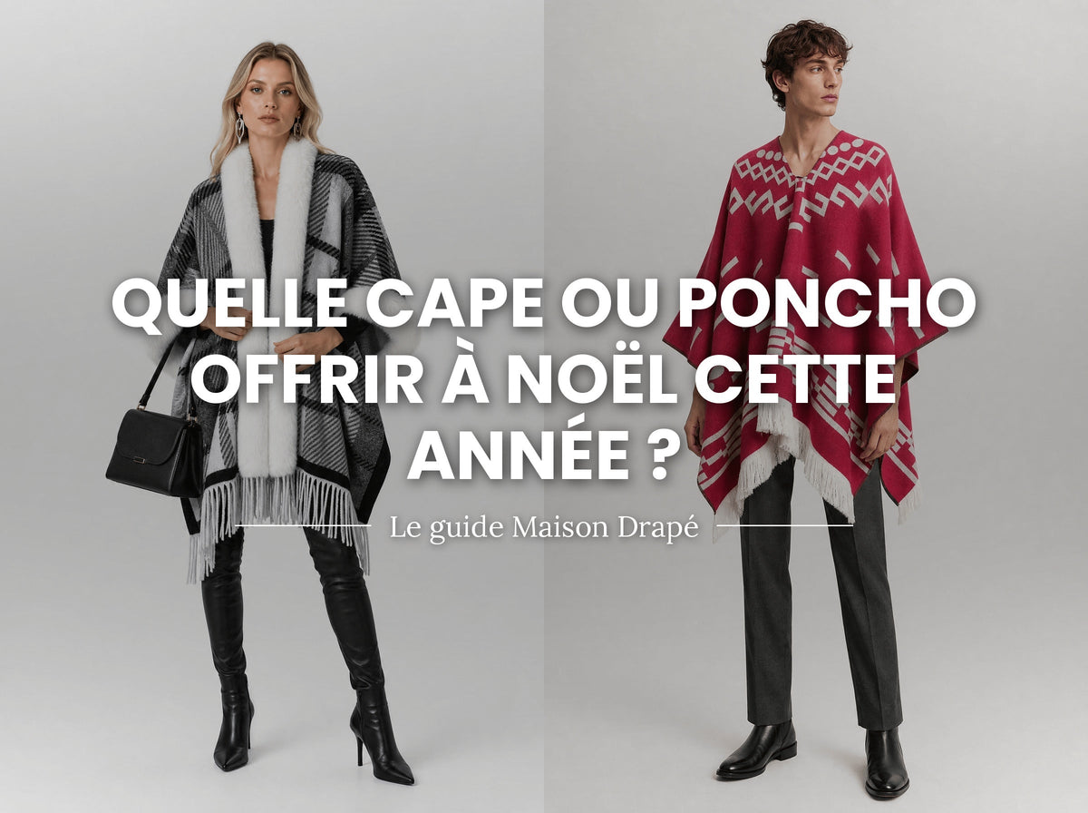 Quelle cape ou poncho offrir à Noël cette année ? Image