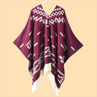 Poncho Homme Style Cowboy