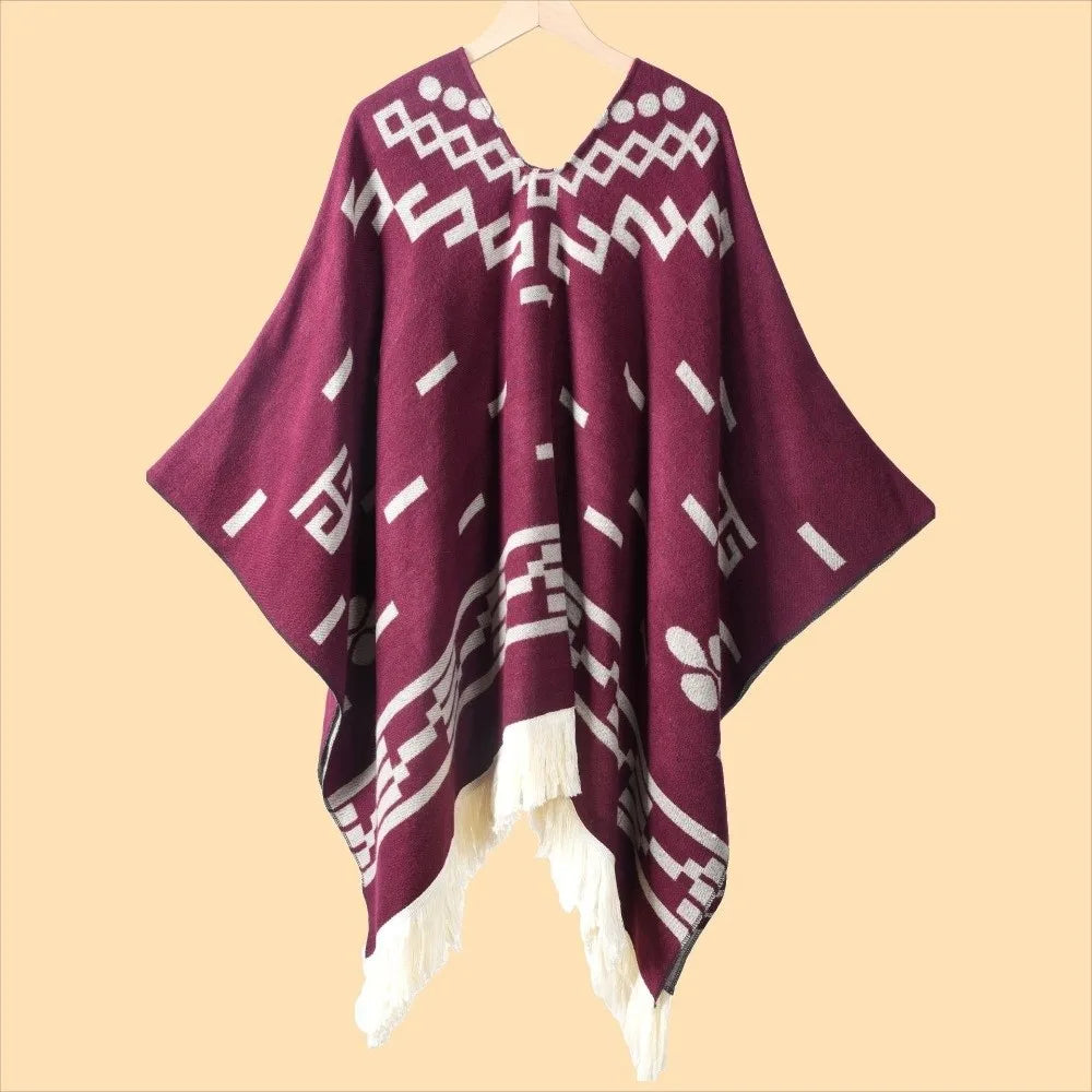 Poncho Homme Style Cowboy