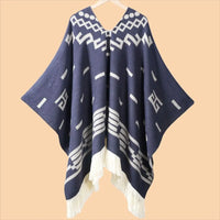 Poncho Homme Style Cowboy