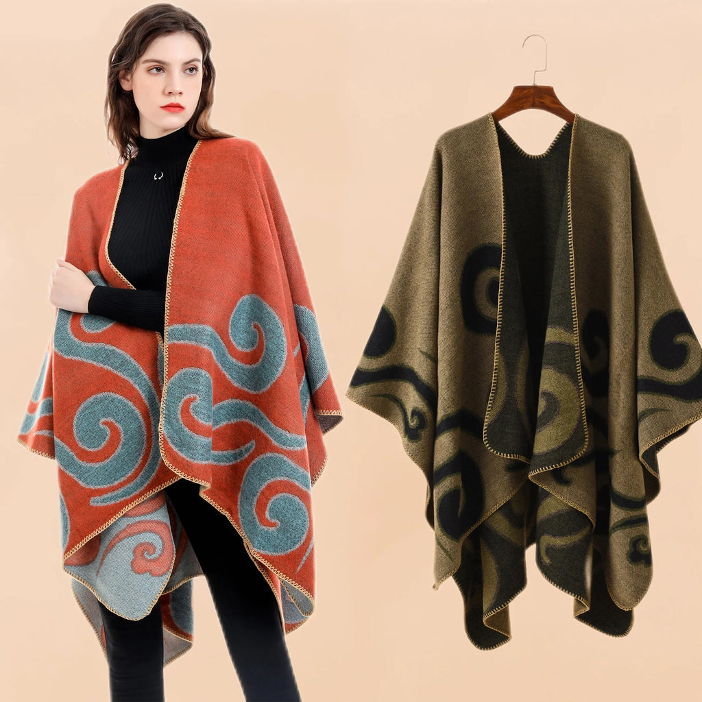 Cape Longue pour Femme