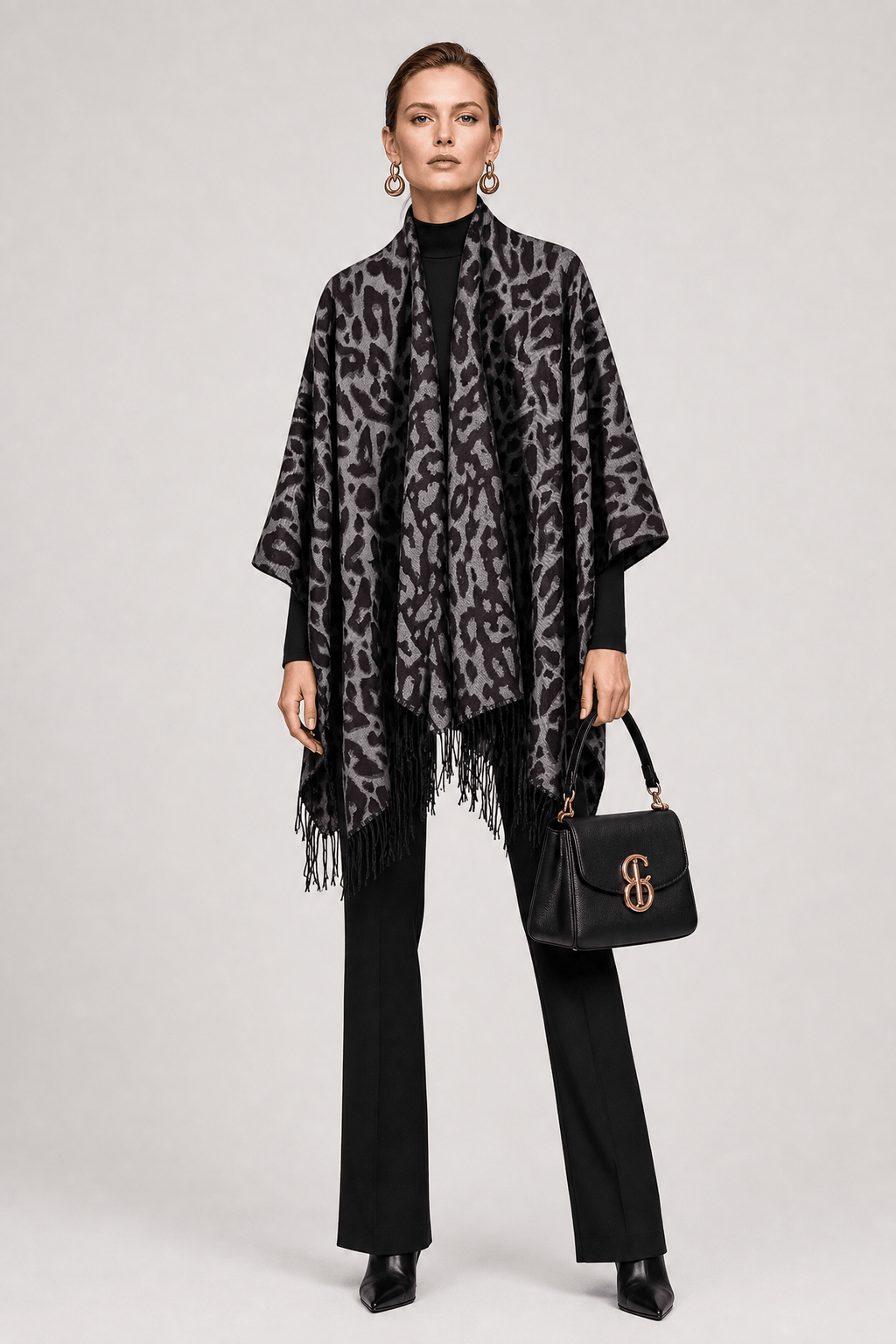 Cape Écharpe Hiver Femme