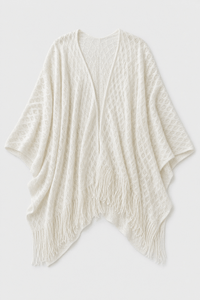 Cape Femme avec Franges