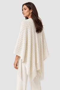 Cape Femme avec Franges