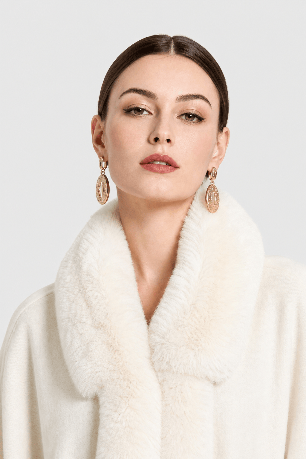 Cape Femme Fourrure Grande Taille