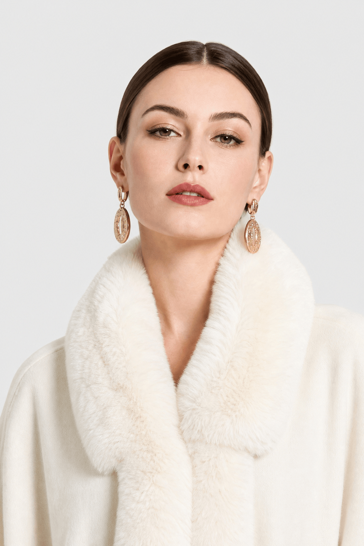 Cape Femme Fourrure Grande Taille