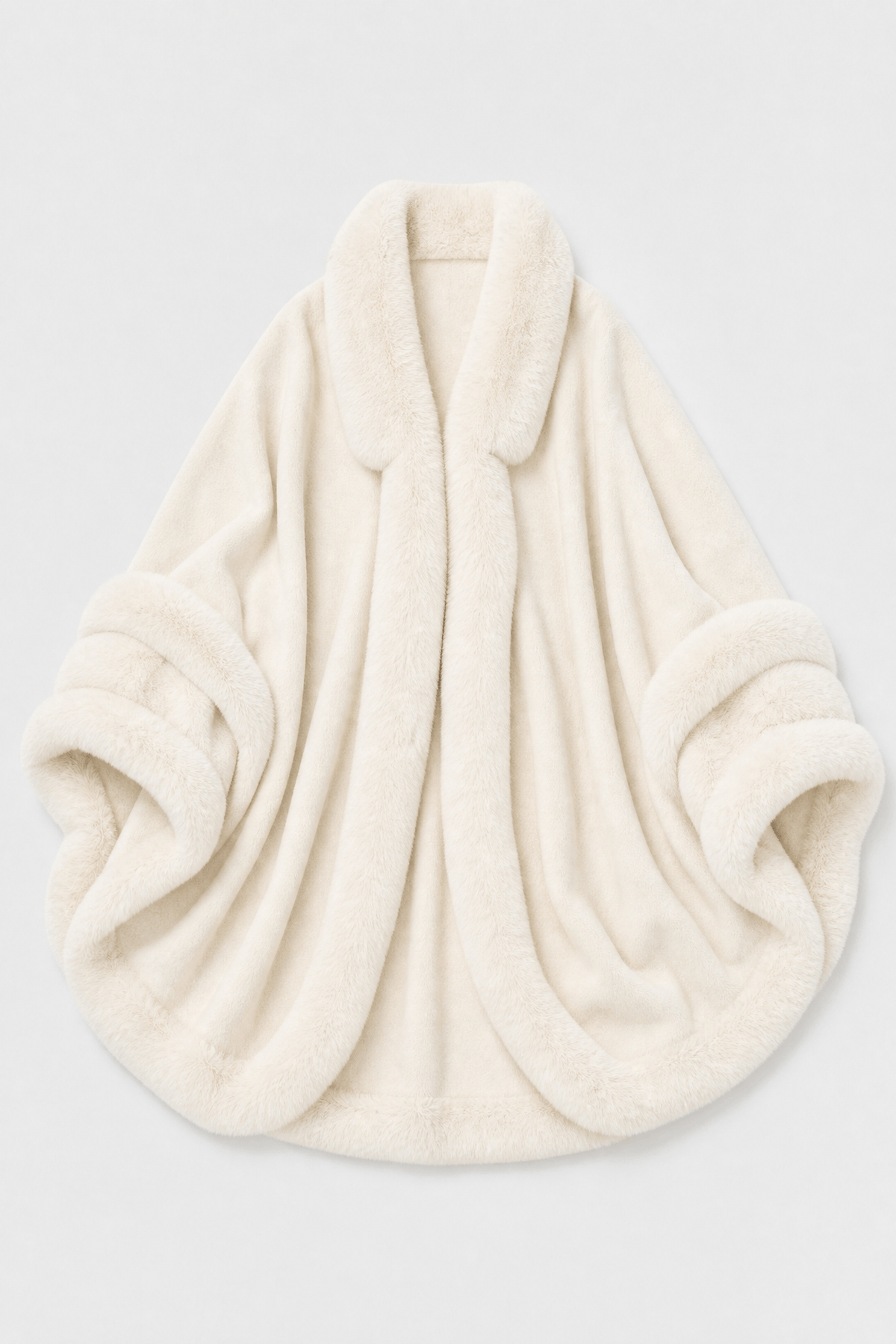 Cape Femme Fourrure Grande Taille