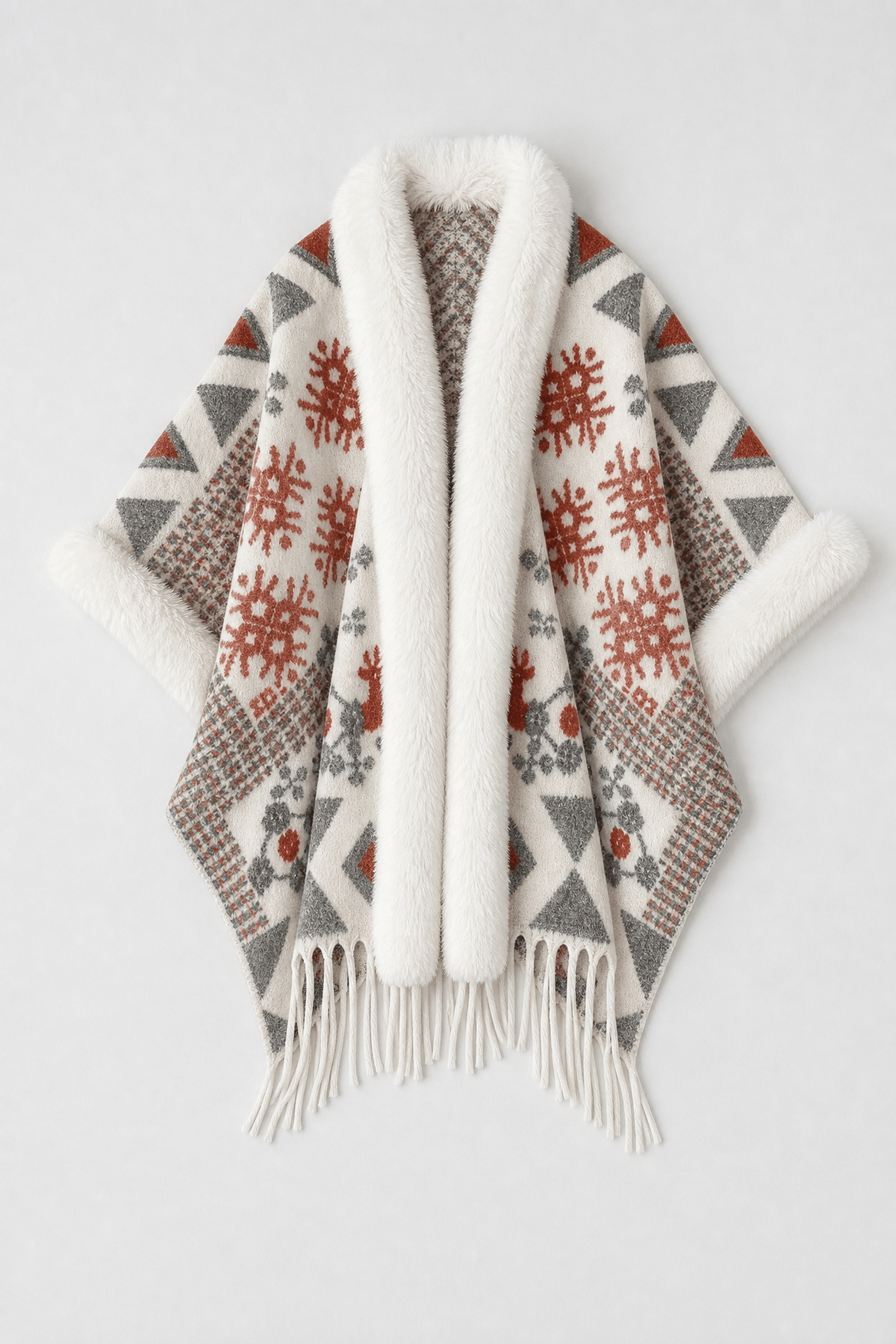 Cape Femme Hiver Grande Taille