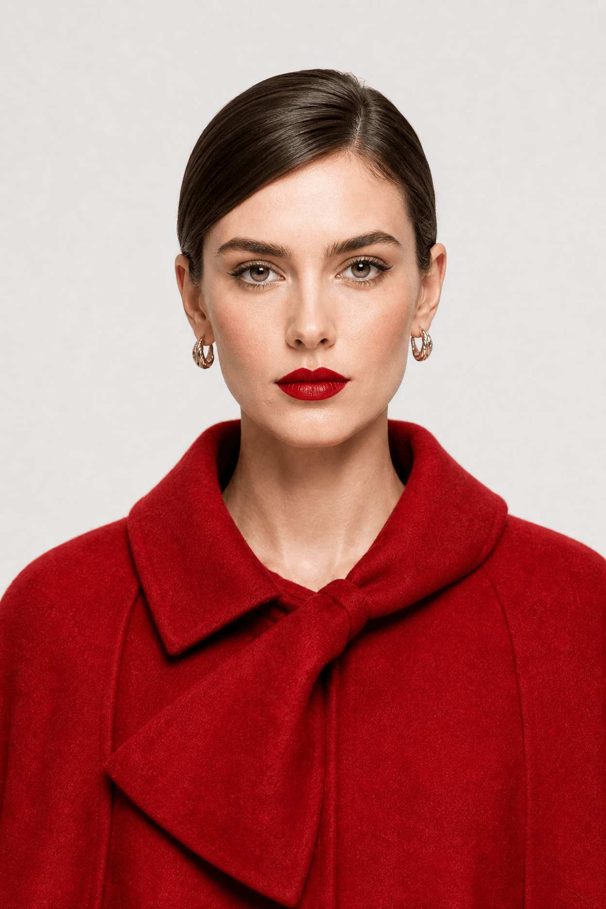 Cape Femme Hiver Nœud
