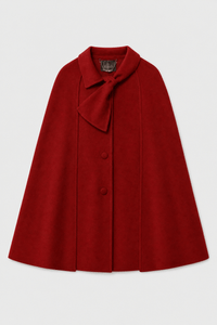 Cape Femme Hiver Nœud