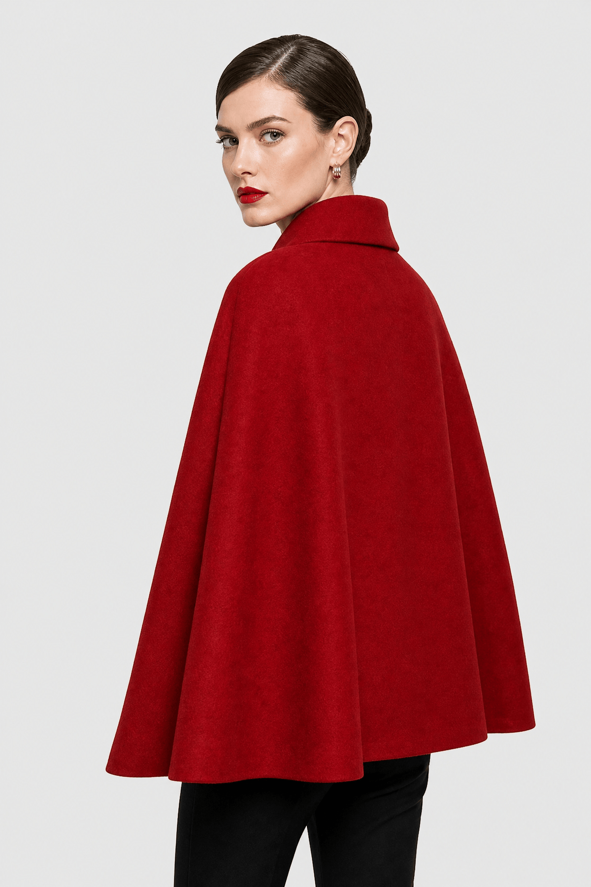 Cape Femme Hiver Nœud