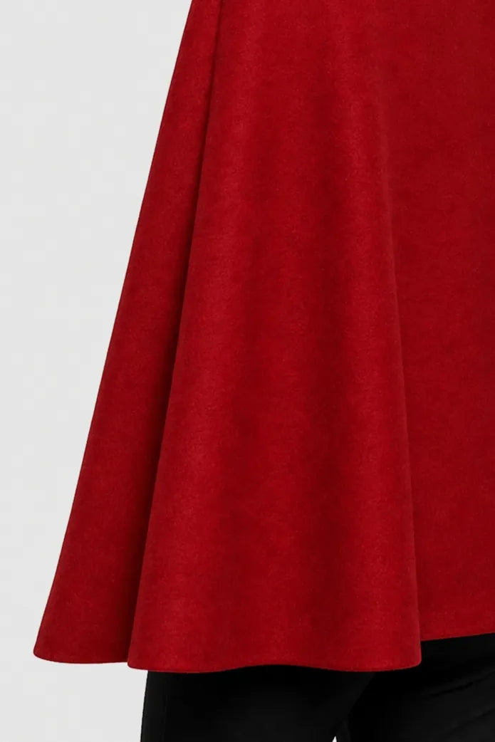 Cape Femme Hiver Nœud