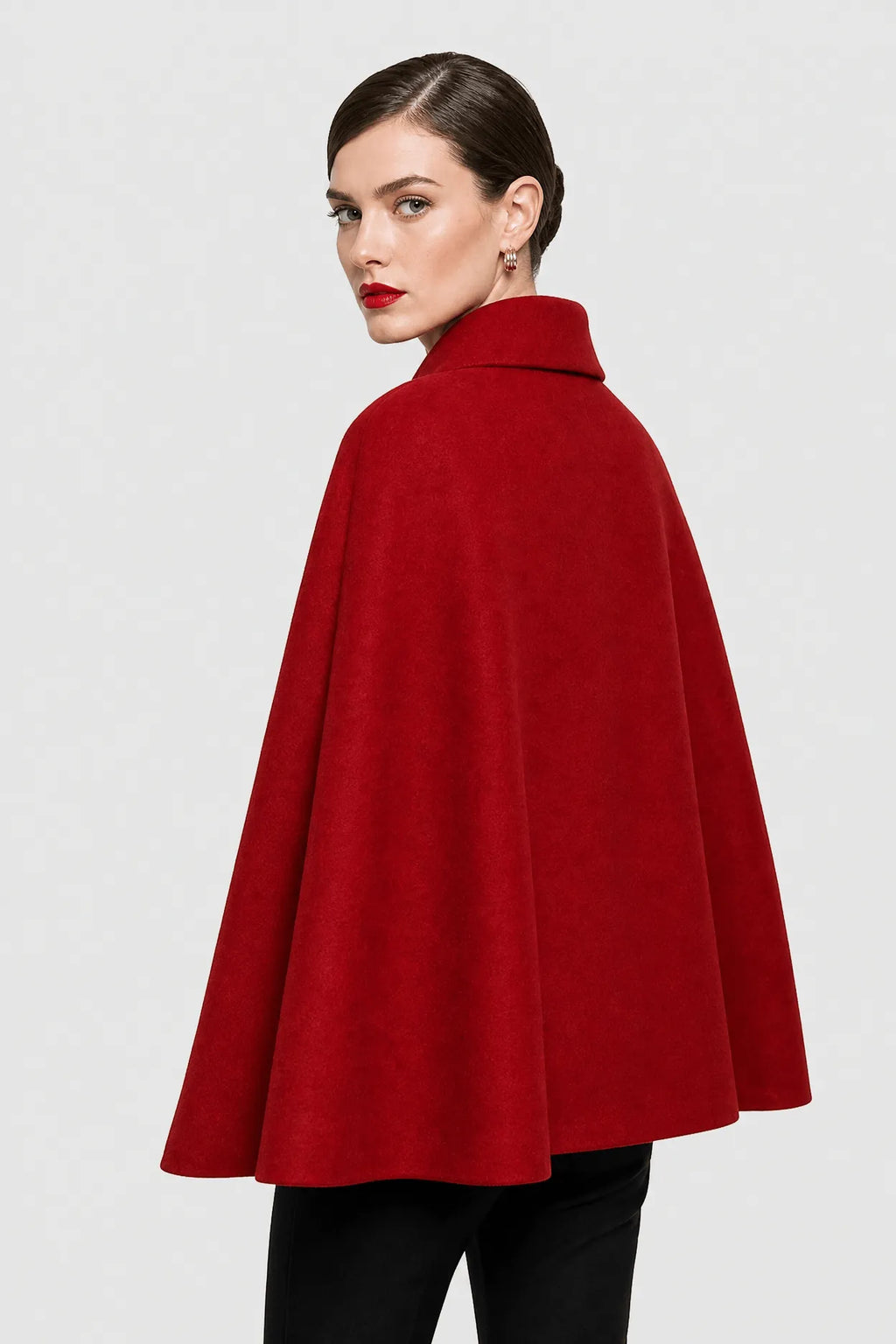 Cape Femme Hiver Nœud