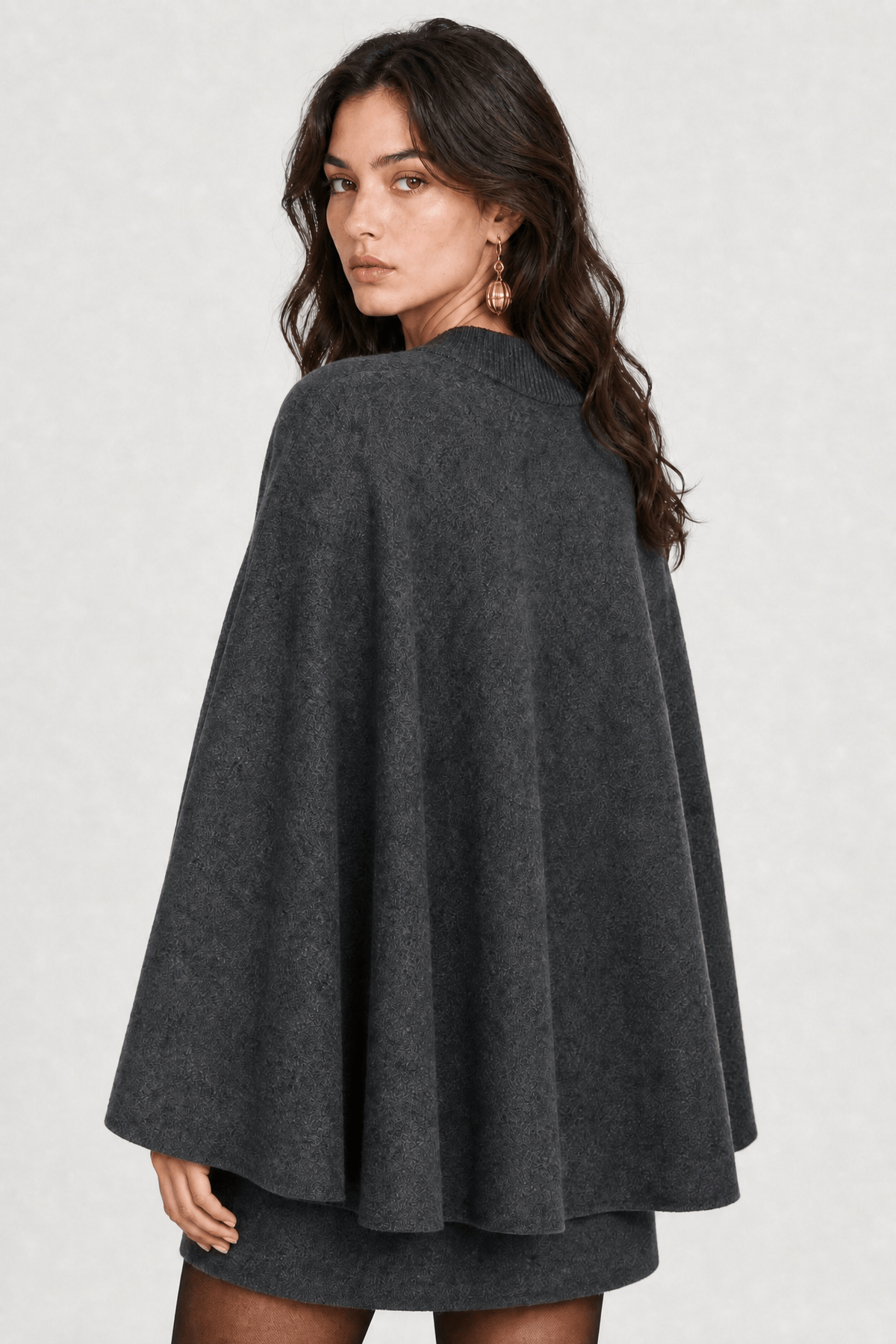 Cape Femme Hiver Tricotée