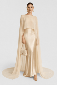 Cape Femme Longue Mariage