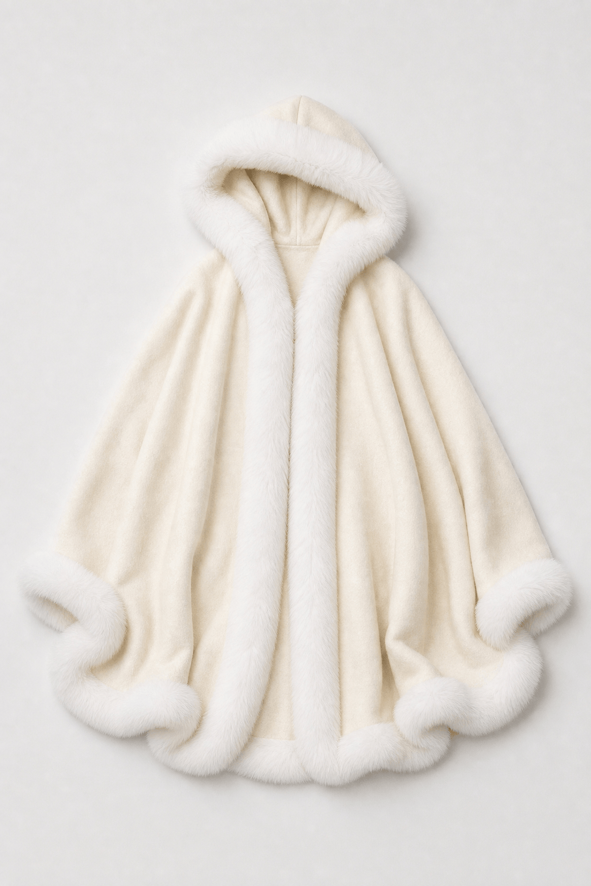 Cape Femme Manteau à Capuche