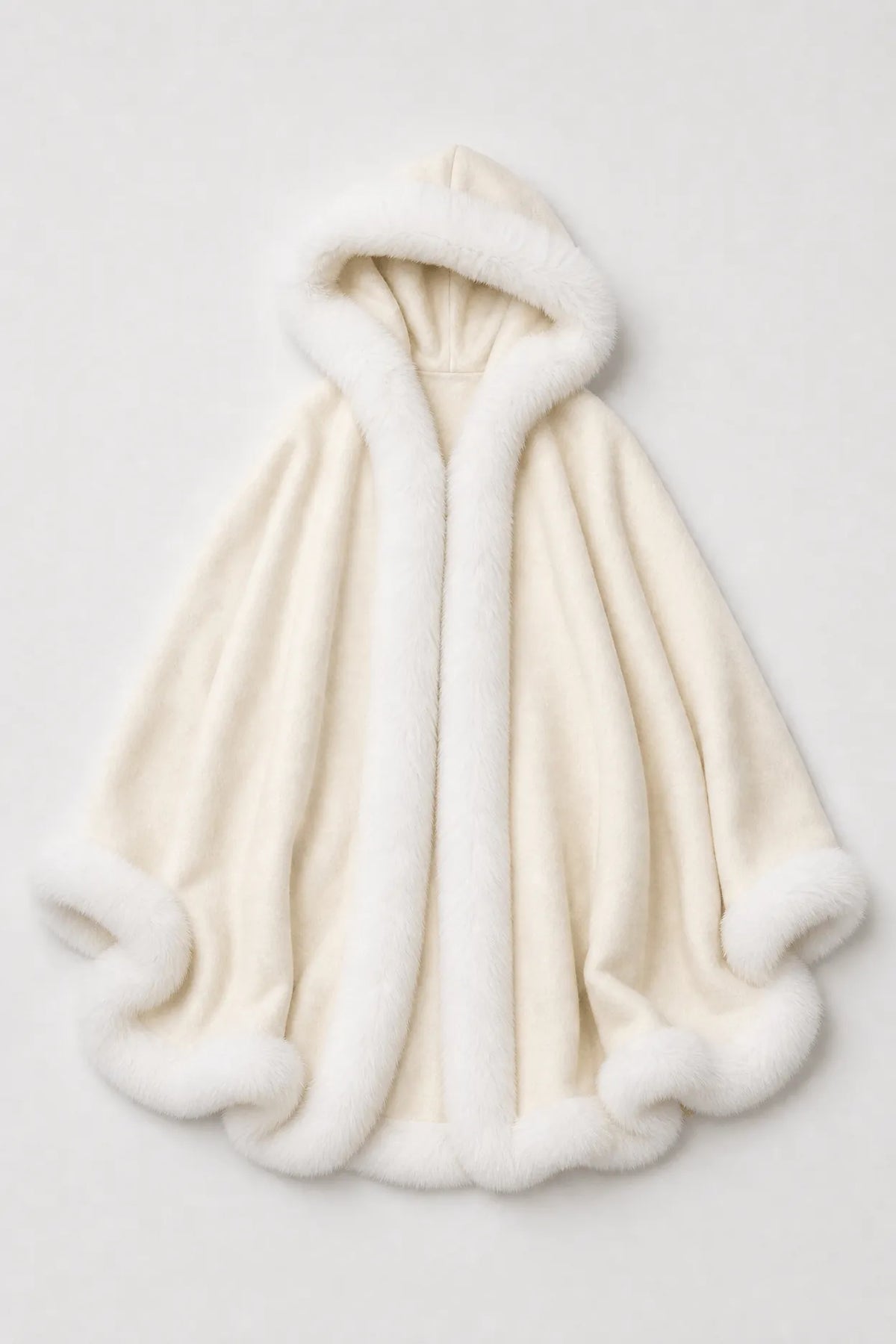 Cape Femme Manteau à Capuche