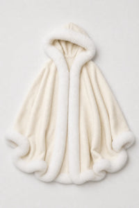 Cape Femme Manteau à Capuche