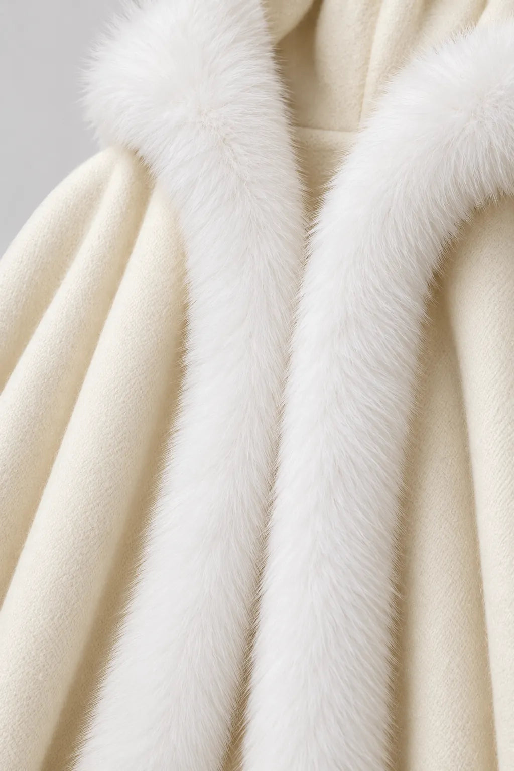 Cape Femme Manteau à Capuche