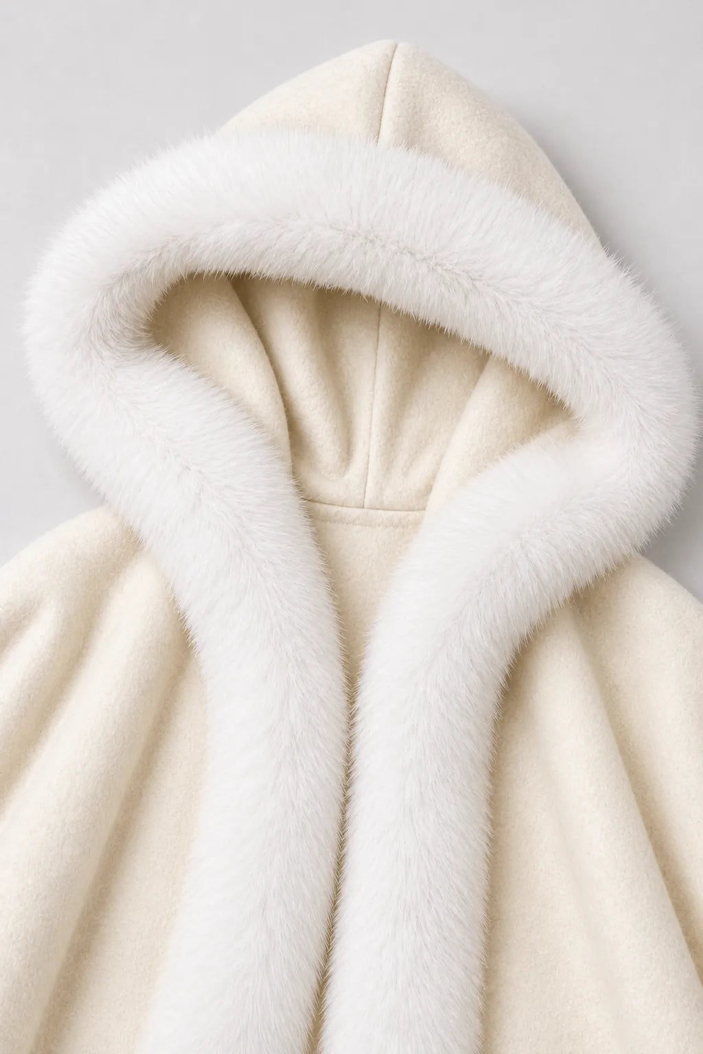 Cape Femme Manteau à Capuche