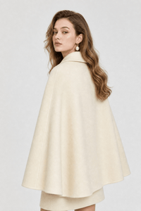Cape Femme Manteau Beige