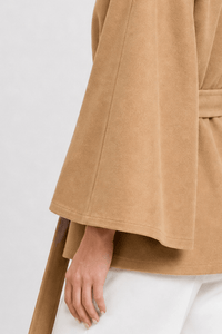 Cape Femme Manteau Boutonnée