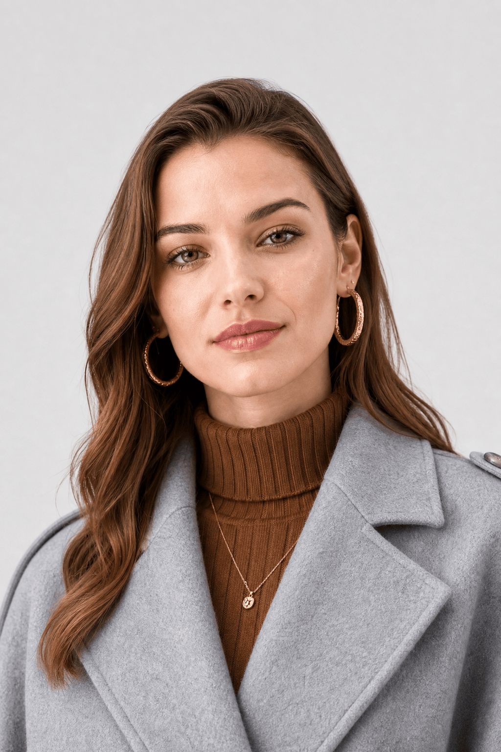 Cape Femme Manteau en Laine