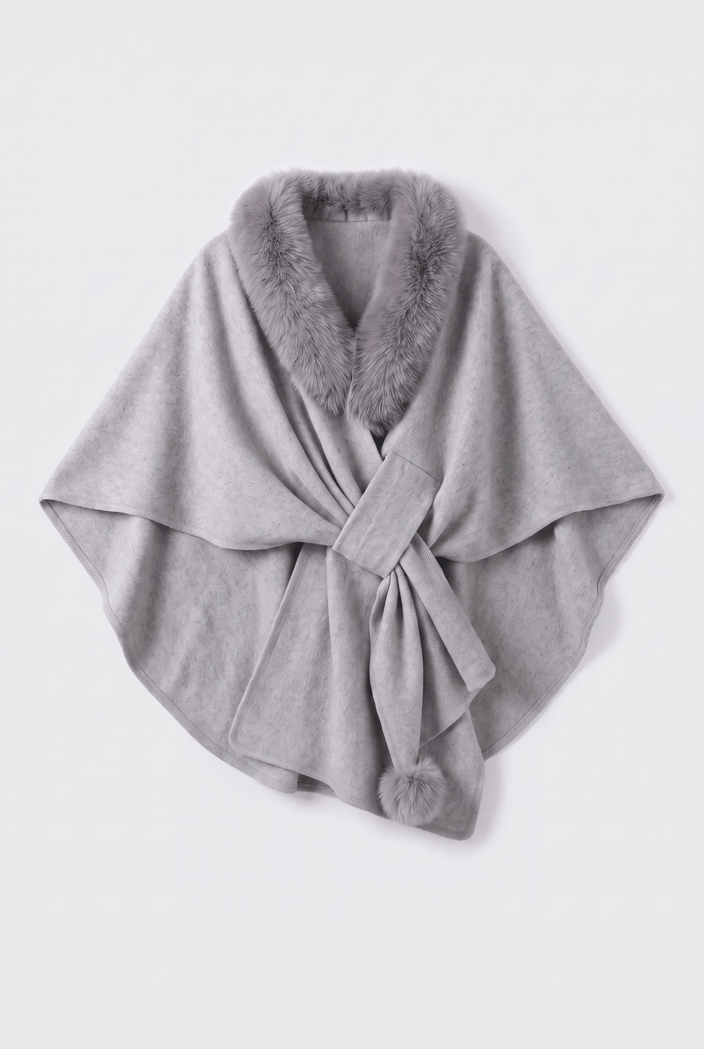 Cape Laine Femme Fourrure