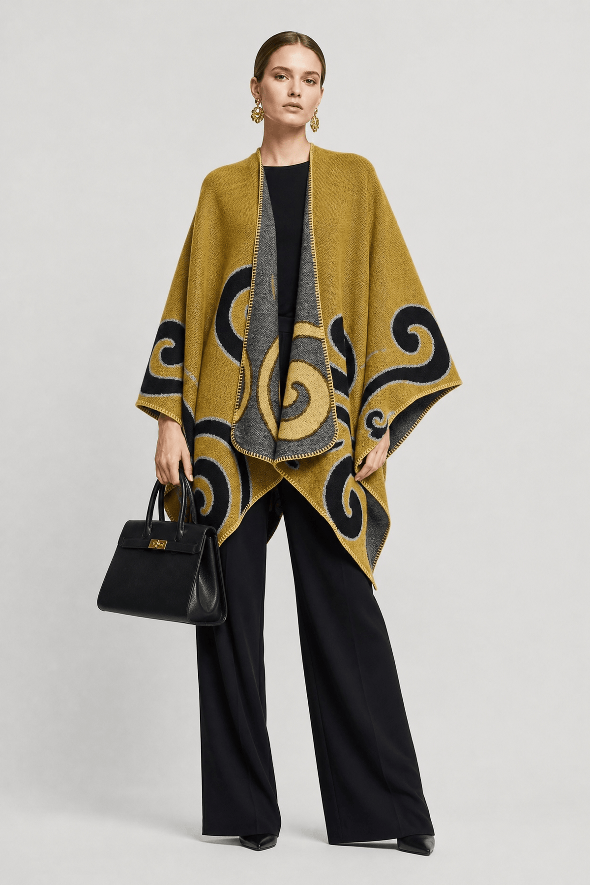 Cape Longue pour Femme