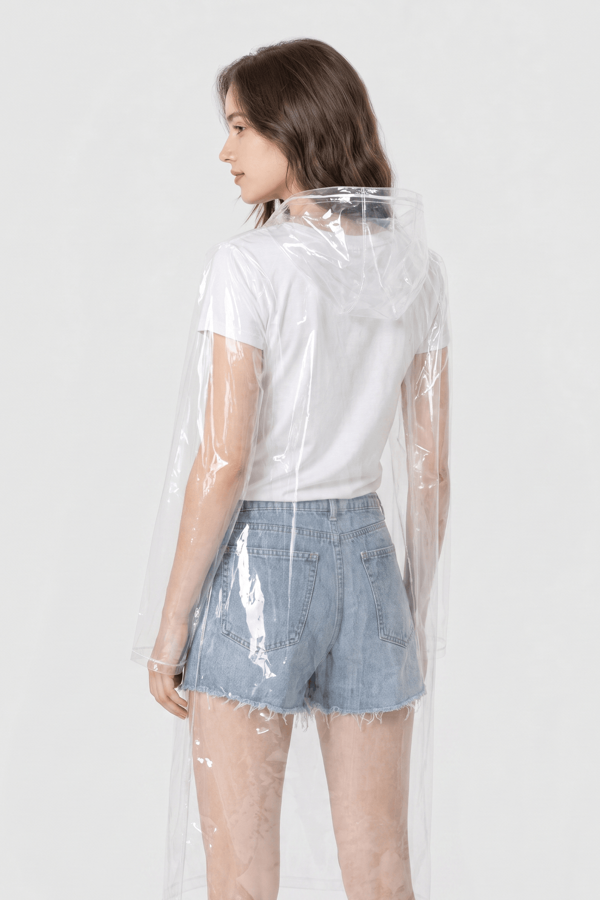 Cape Pluie Visière Transparente