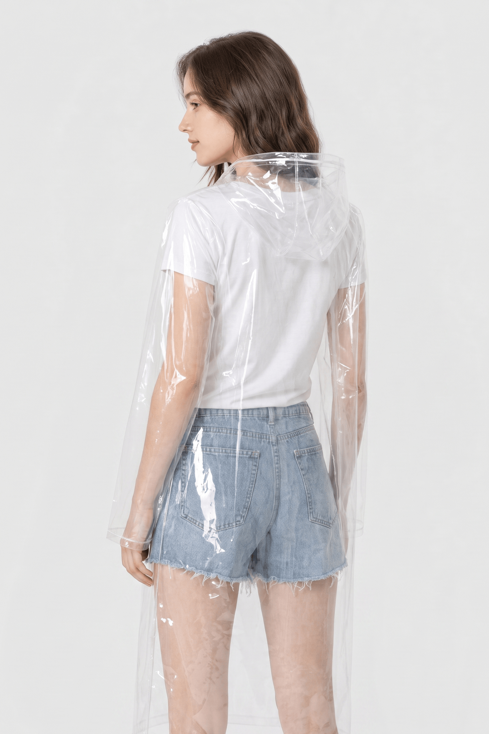 Cape Pluie Visière Transparente