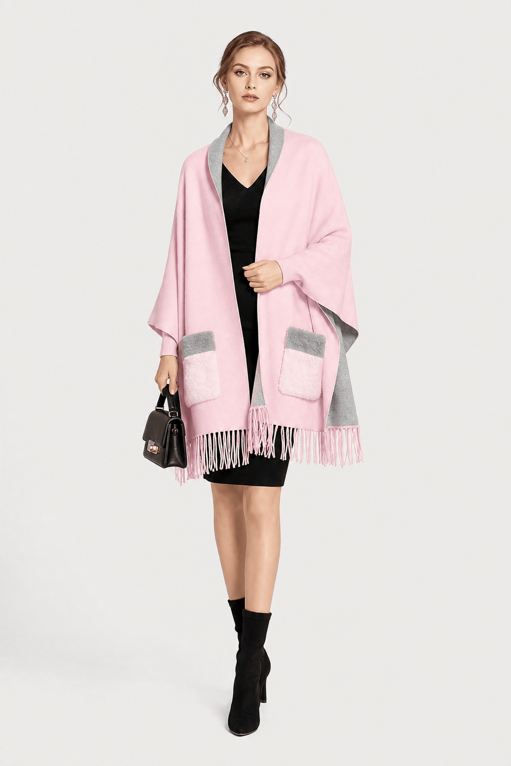 Cape Polaire Chaude pour Femme
