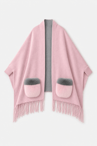 Cape Polaire Chaude pour Femme