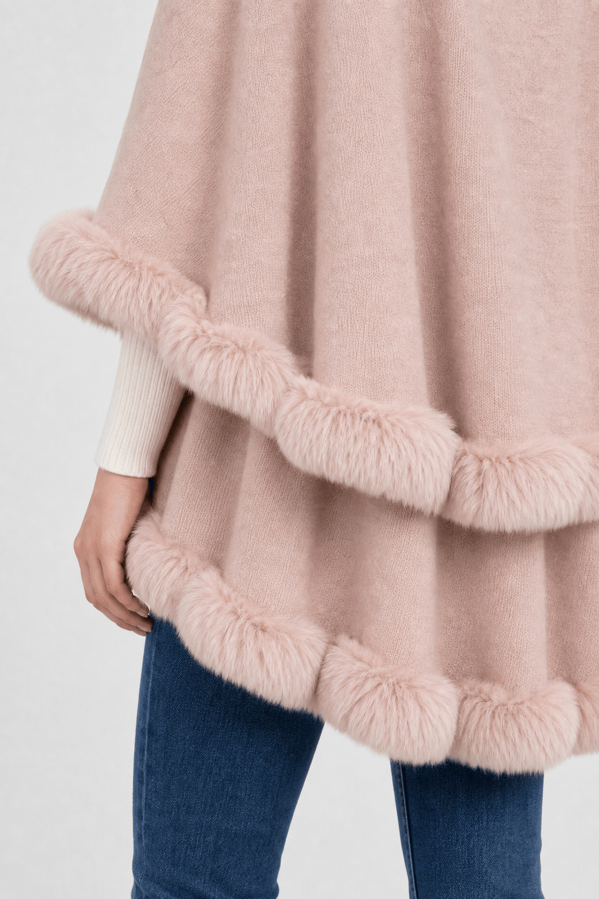 Cape Polaire Femme Rose
