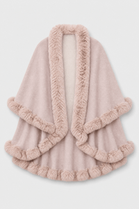 Cape Polaire Femme Rose