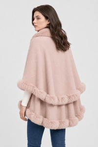Cape Polaire Femme Rose