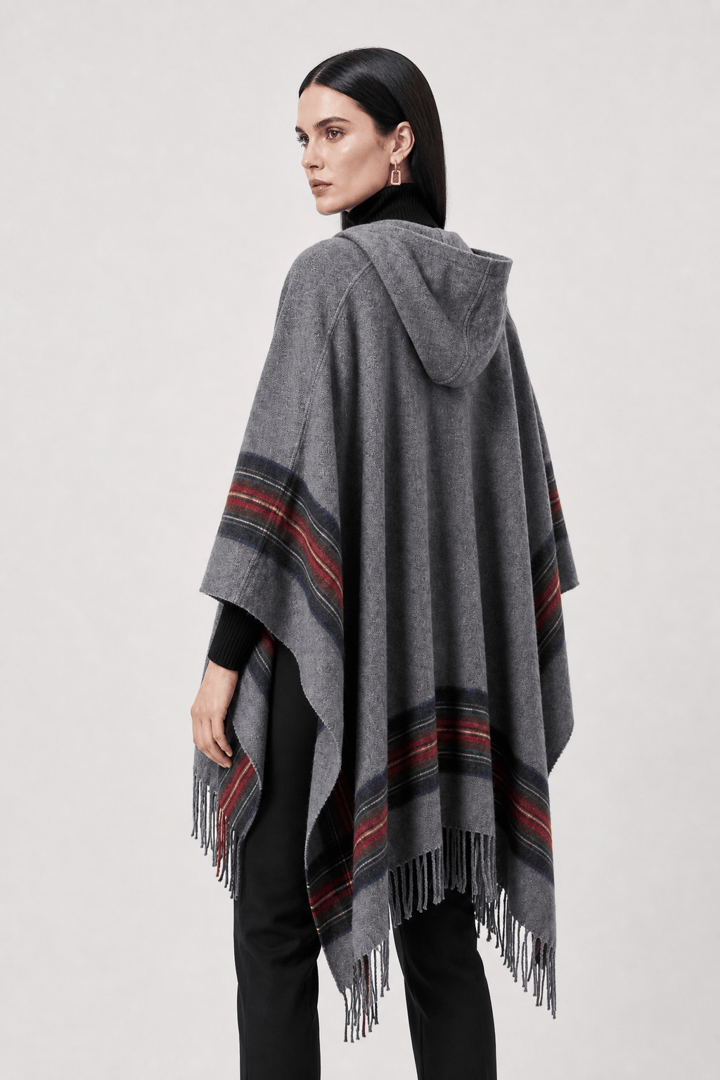 Cape Poncho femme Acrylique