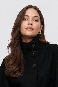 Cape Veste Femme Noire