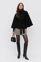 Cape Veste Femme Noire