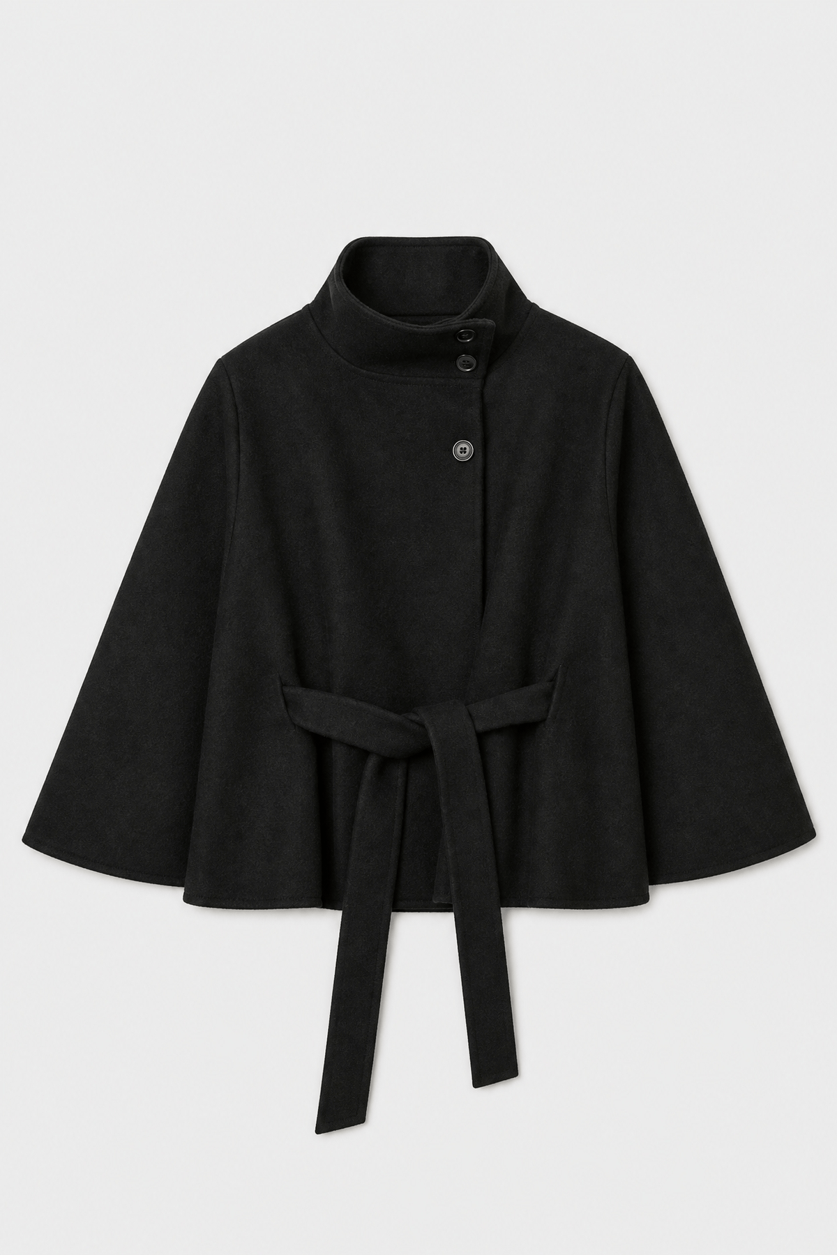 Cape Veste Femme Noire