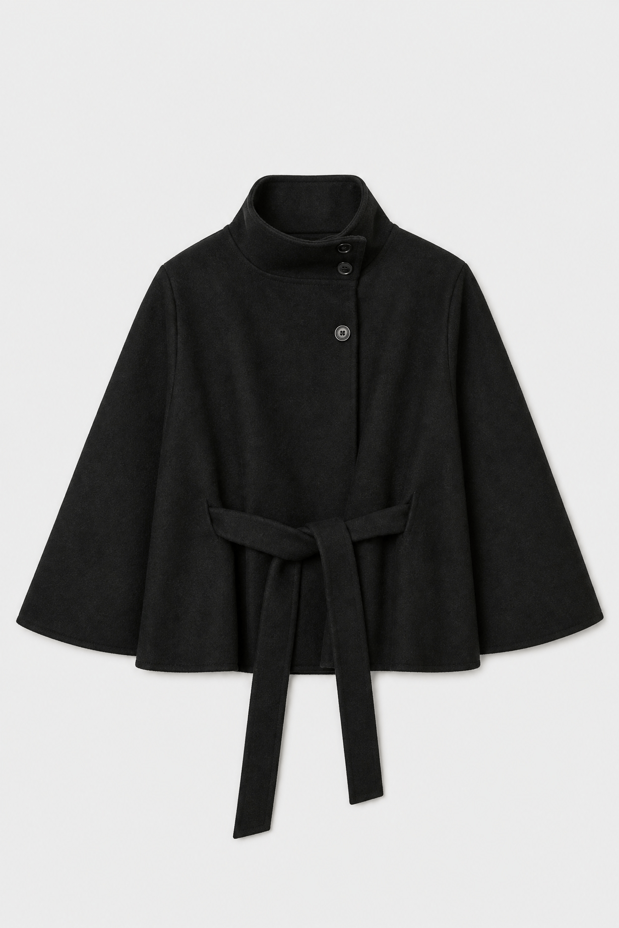 Cape Veste Femme Noire