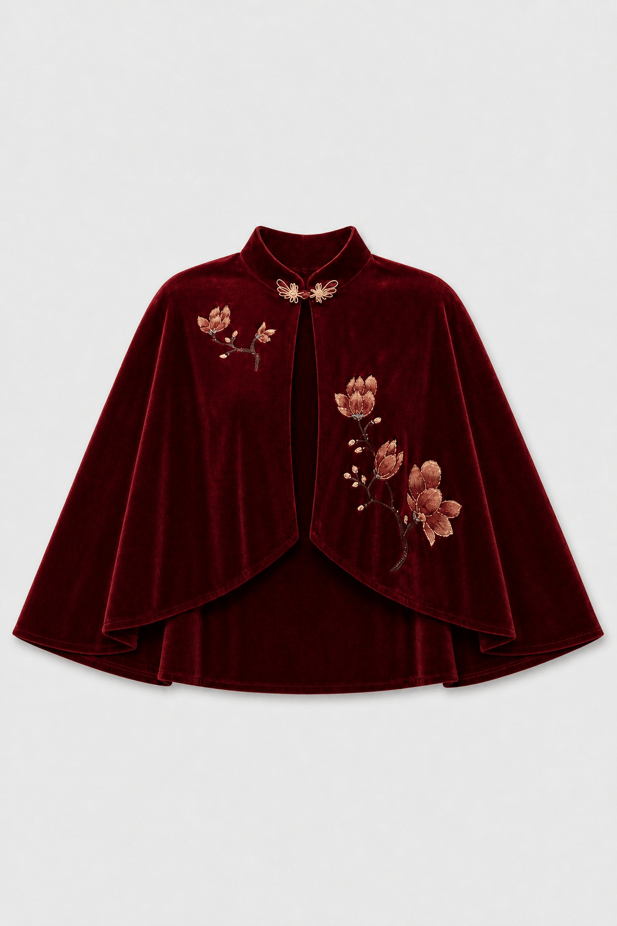 Cape Veste Femme rouge