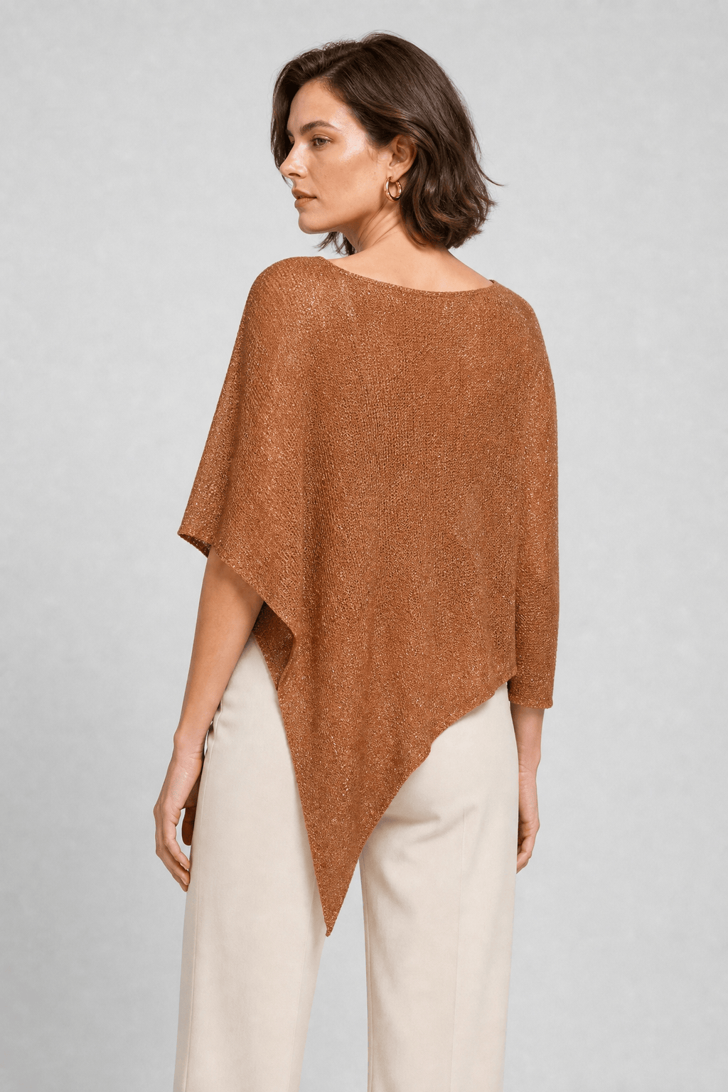 Poncho Asymétrique Femme