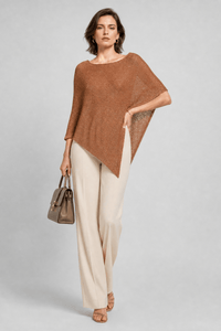 Poncho Asymétrique Femme