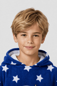 Poncho Bain Enfant Capuche