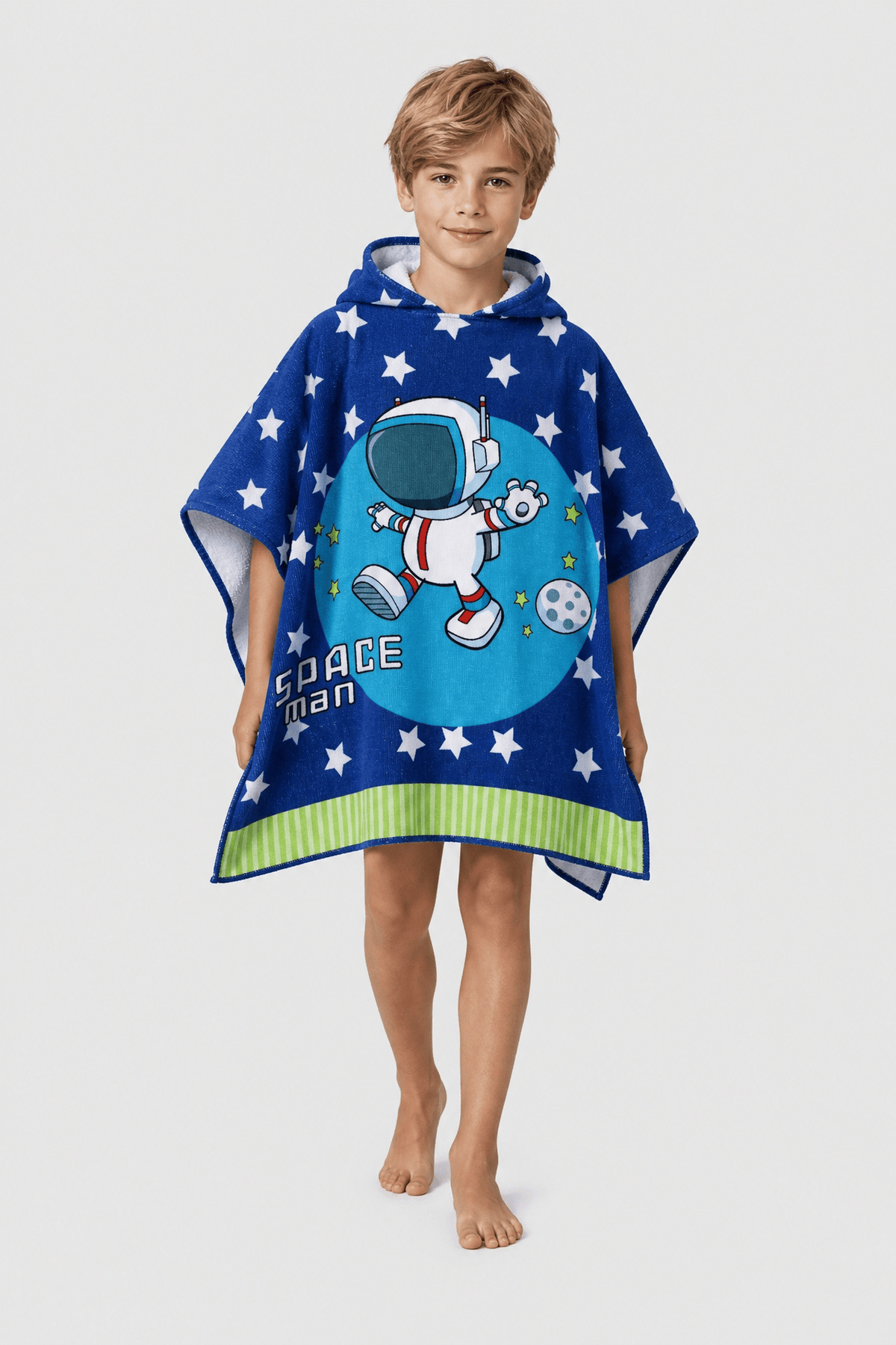 Poncho Bain Enfant Capuche