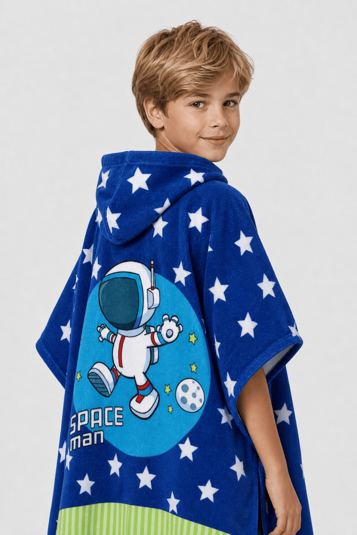 Poncho Bain Enfant Capuche