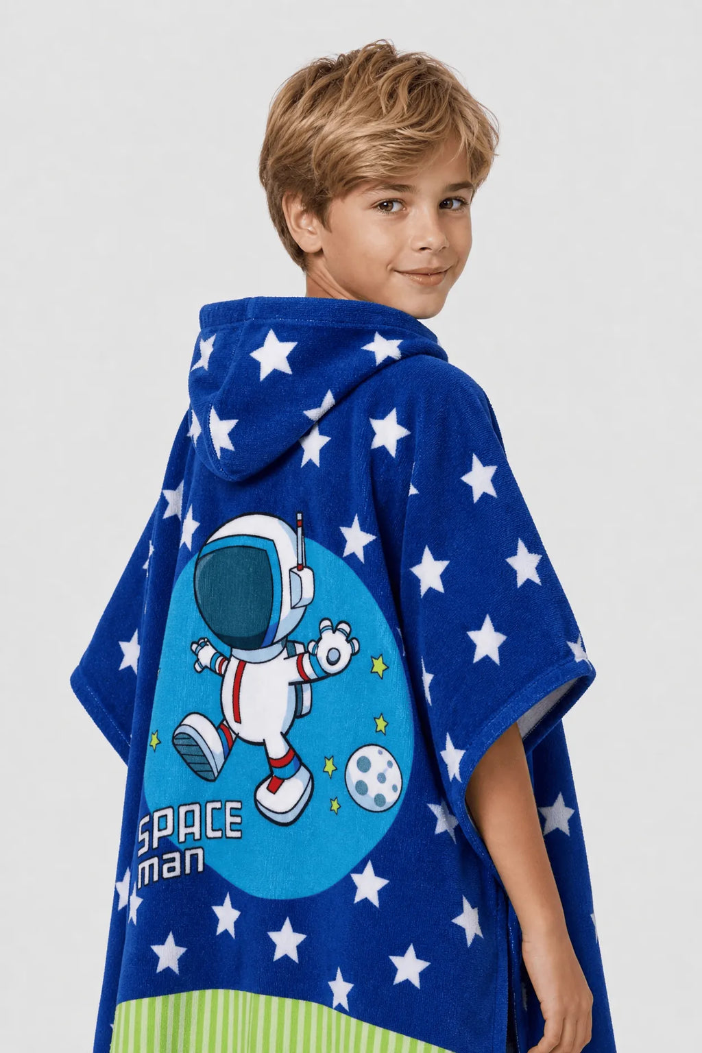 Poncho Bain Enfant Capuche