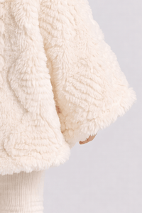 Poncho Bébé Hiver à Capuche